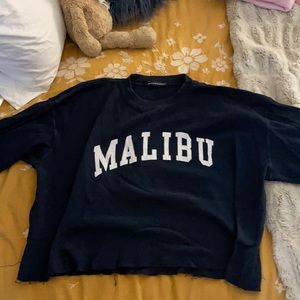 Brandy Melville Waffle Knit Long Sleeve